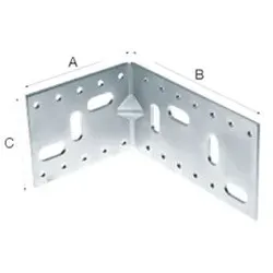 Positionswinkel easy-fix verzinkt - 150 mm
