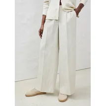 bonprix Bundfaltenhose Leinen Beige 44