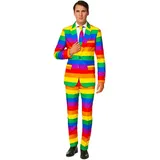 suitmeister Rainbow Kostüm Herren M