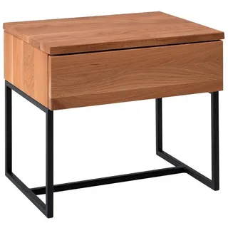 G+K Nachttisch BE-0520 Holz Braun Wildeiche
