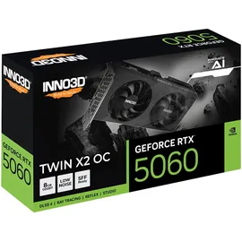 Inno3D RTX 5060 Twin X2 OC 8 GB GDDR7