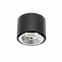 Spectrum Chloe AR111 1-flg. rund schwarz
