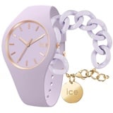 Ice glam brushed - Lavender - Small - 3H + Jewellery - Chain bracelet - Lavender