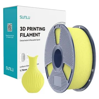 SUNLU PLA Classic Filament, 1kg - Farbton: Lemon Yellow