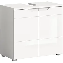 INOSIGN Waschbeckenunterschrank CAPRI 2 Türen 63 x 59 cm Weiß