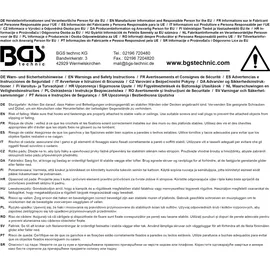 BGS technic Shelf Console