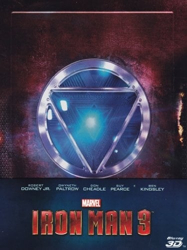 Iron man 3 (2D+3D steelbook - edizione limitata) [Blu-ray] [IT Import] (Neu differenzbesteuert)