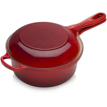 Le Creuset Signature 2-In-1 Marmitout Bräter 22 cm kirschrot