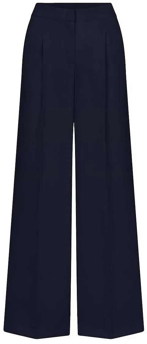 Bundfaltenhose Modell Willow O Raffaello Rossi blau, 48