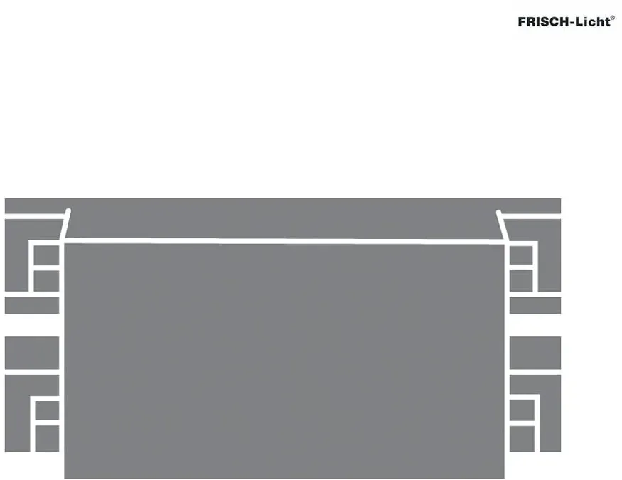 Frisch-Licht Baustein für LED Wand-/Deckenleuchte, bauseitig gestellt FL-NLBE