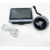 EZVIZ WLAN Türklingel mit 166° Weitwinkel und PIR-Sensor, 2MP Türspion Kamera mit 4,3 Zoll Farbbildschirm, 4600mAh Akku, AI Personenerkennung, Z...