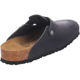 Birkenstock Boston Nubukleder geölt schwarz 44