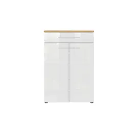 Uno Dana 75 x 110 x 41 cm weiß / mehrfarbig matt mit Schublade