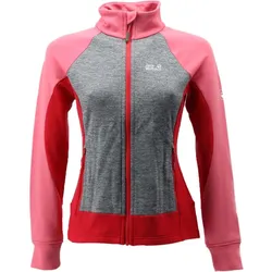 Sky Peak HDD Hybrid Nature Tech Fleece Outdoor Jacke Damen pink One Size