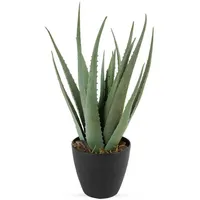 PROGARDEN Kunstpflanze im Topf Aloe Vera 25x45 cm