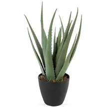 PROGARDEN Kunstpflanze im Topf Aloe Vera 25x45 cm