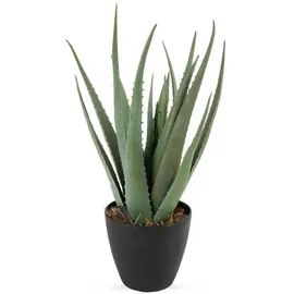 PROGARDEN Kunstpflanze im Topf Aloe Vera 25x45 cm