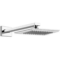 GESSI Eleganza, Kopfbrause 1/2-Wand-Anschluss mit Kugelgelenk, Wandarm 330 mm,