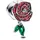 Pandora Funkelnde Blühende Rose Silber 793201C02