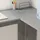 vidaXL Eckschreibtisch Beton Grau