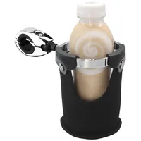 Bewinner Getränkehalter, Getränkehalter für ATV, Fahrrad, 7/8 Zoll bis 1/4 Zoll Lenker, Kinderwagen-Becherhalter, 360° drehbar, breite Kompatibilität, stabile