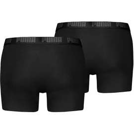 Puma Men Everyday Basic Boxer Boxershorts Herren Unterhose Unterwäsche Pack, Farbe:Black/Phantom, Bekleidungsgröße:XL - XL
