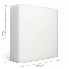power schaumstoff Sitzkissen 40 x 40 cm Visco-Schaum
