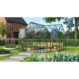 Vitavia Sirius Alu grün ESG 3 mm 13 m2 inkl. Fundament