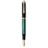 Pelikan Souverän M1000 Kolbenfüller schwarz/grün/gold M (mittel)