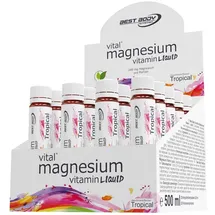 Best Body Magnesium Shot fruchtig Trinkampullen 20 Stück