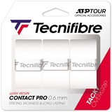 Tecnifibre 3er-pack Tecnifibre Contact Pro Overgrips In Weiss