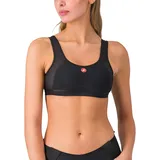 Castelli Damen Rosso Corsa Sport BH (Größe S, schwarz)