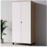 Vox Wäscheschrank SIMPLE 92,5 x 189,5 x 57 cm Weiß