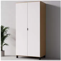 Vox Wäscheschrank SIMPLE 92,5 x 189,5 x 57 cm Weiß