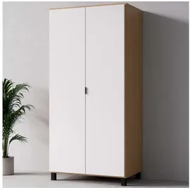 Vox Wäscheschrank SIMPLE 92,5 x 189,5 x 57 cm Weiß
