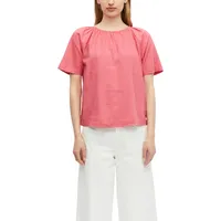 s.Oliver Leinenmixbluse mit Schleifendetail am Rücken Pink 46