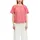 s.Oliver Leinenmixbluse mit Schleifendetail am Rücken Pink 46