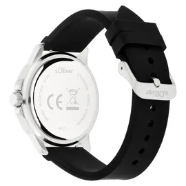 s.Oliver Herren Uhr Armbanduhr Silikon SO-4423-PQ
