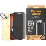 Panzer Glass 3-in-1-Privacy-Pack für iPhone 15 Plus