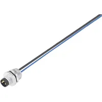BINDER 09 3427 00 08 Sensor-/Aktor-Einbausteckverbinder M8 Stecker, Einbau