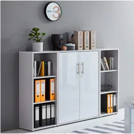 BMG-Möbel Büro Office Edition Set 2 Grau