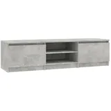 vidaXL TV-Schrank Betongrau 140x40x35,5 cm Holzwerkstoff