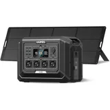OUPES Mega 1 Tragbare Powerstation mit 240W Solarpanel, 1070Wh 2000W AC