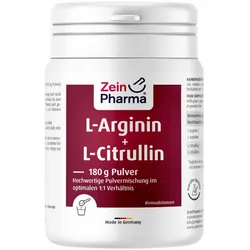 L-Arginin + L-Citrullin 50  50 Verhältnis von ZEINpharma