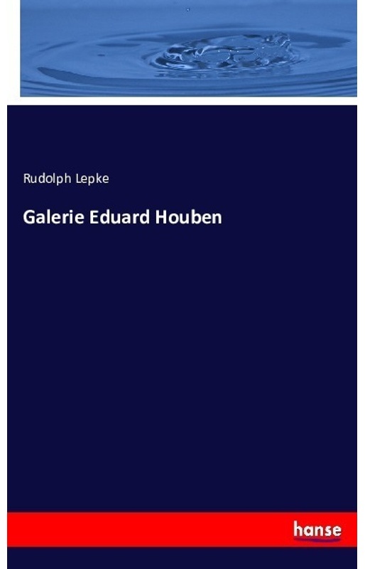 Galerie Eduard Houben, Kartoniert (TB)