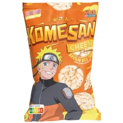 Ultra Pop Naruto Komesan Braune Reis-Chips Käse-Geschmack 60g