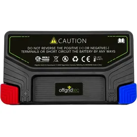 Offgridtec Starterbatterie 9Ah für Motorrad