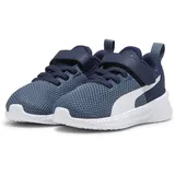 Puma Jungen Unisex Kinder Flyer Runner V Inf Sneaker, Club Navy-Gray Skies White, 23 EU