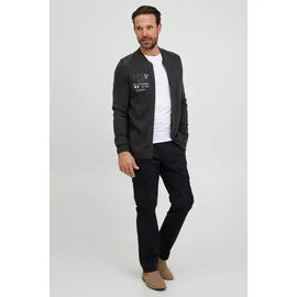 FQ1924 FQErland Herren, Zip-Jacke mit Stehkragen Jacke 21900122-ME-200278 Grau | M