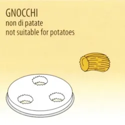 KBS Gastrotechnik KBS Nudelform Gnocchi Für 50410002 und 50410003 Nudelmaschine 2,5Kg Bis 4Kg